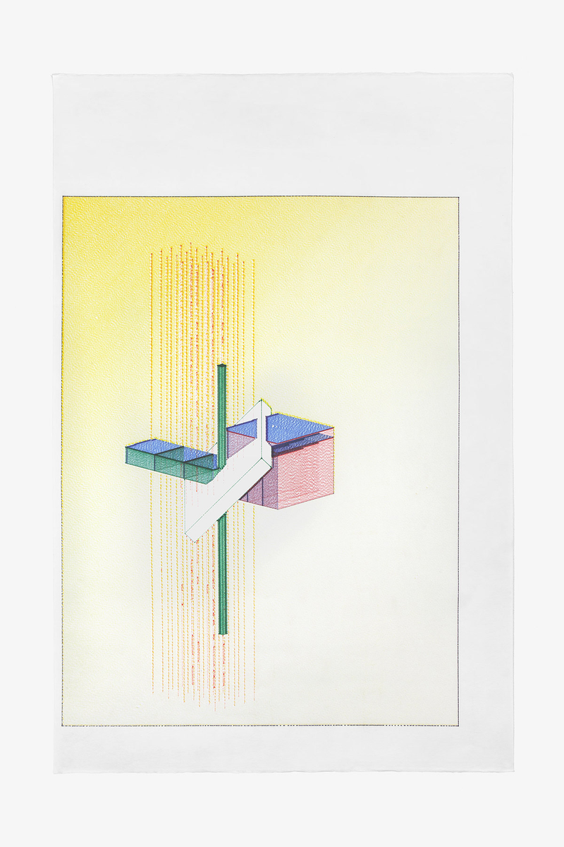 Illustration for article titled These Mutant Buildings Were Generated By Code and Drawn By a Machine